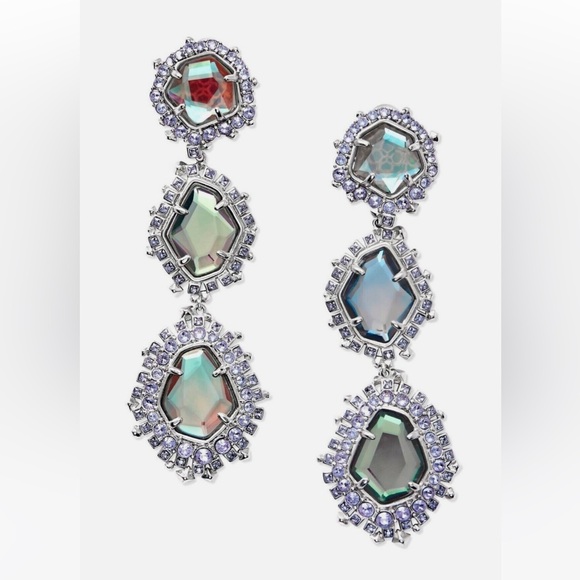 Kendra Scott Aria Dichroic Glass Earrings